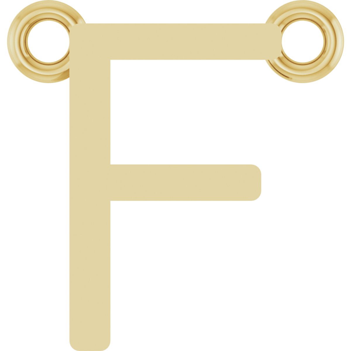 Initial Necklace Center