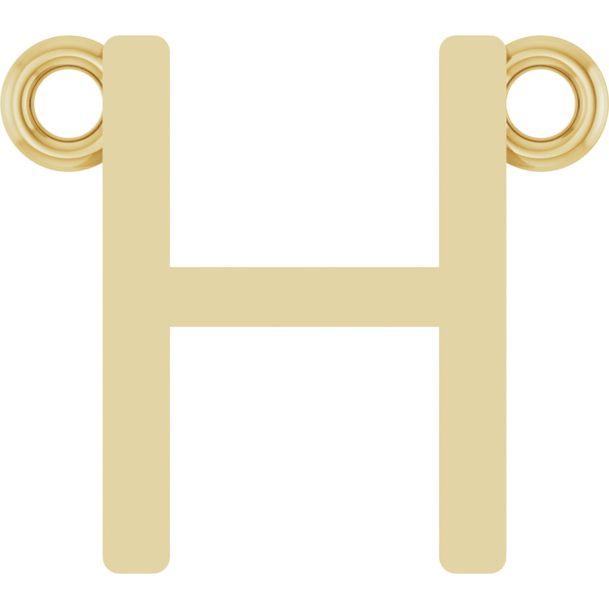 Initial Necklace Center