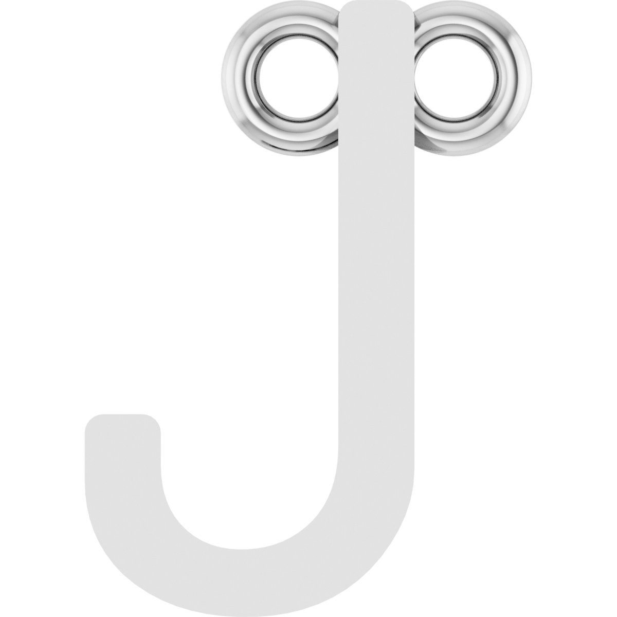Initial Necklace Center