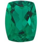 Antique Cushion Lab-Grown Emerald