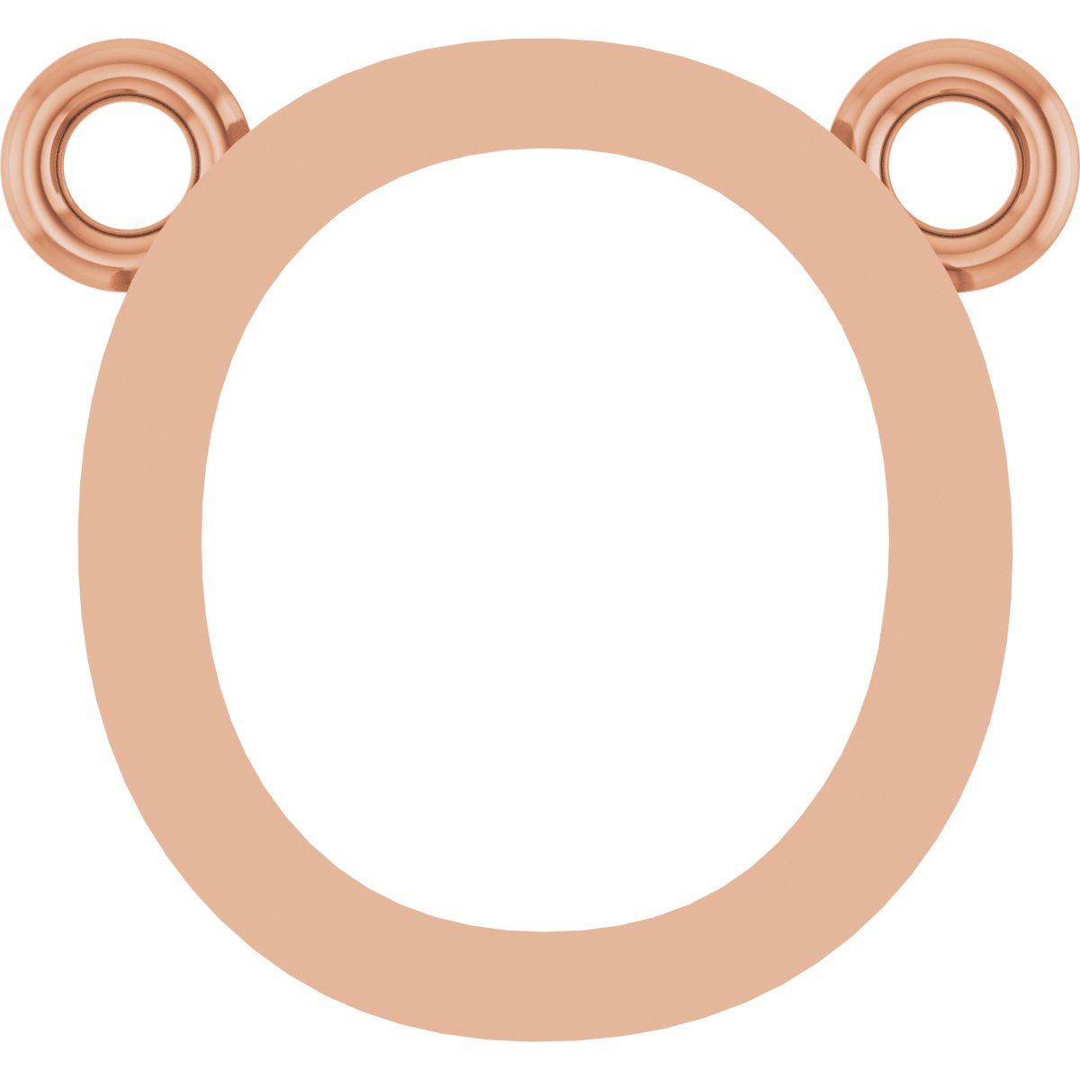 Initial Necklace Center