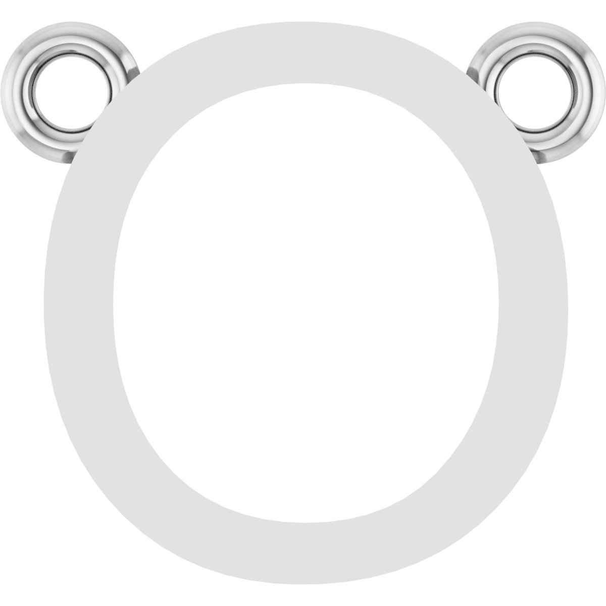 Initial Necklace Center