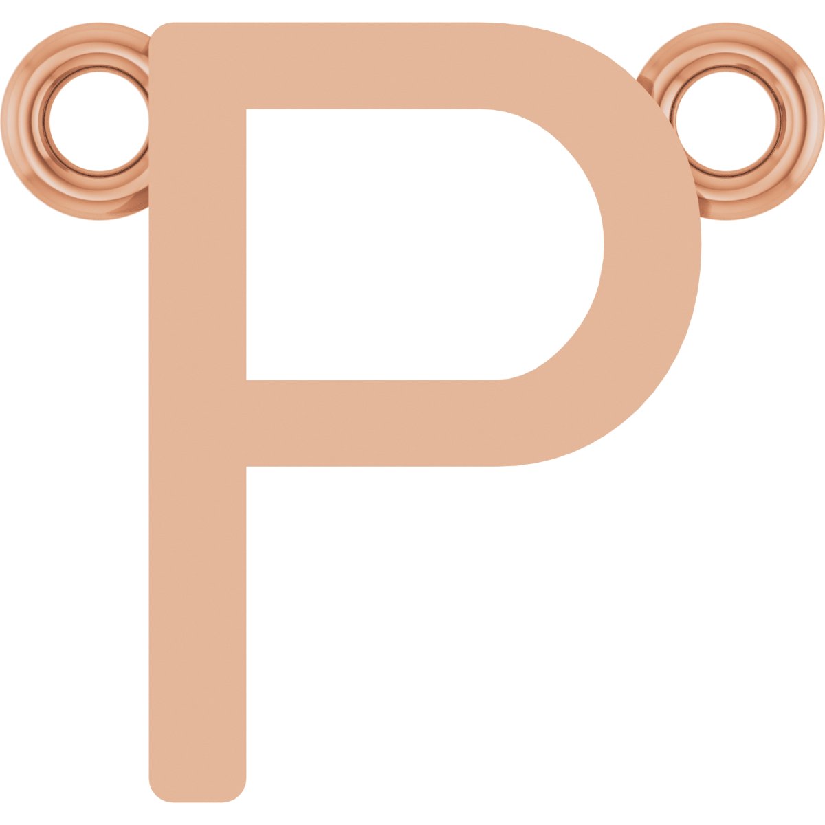 Initial Necklace Center