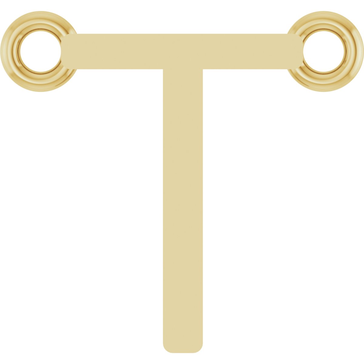 Initial Necklace Center
