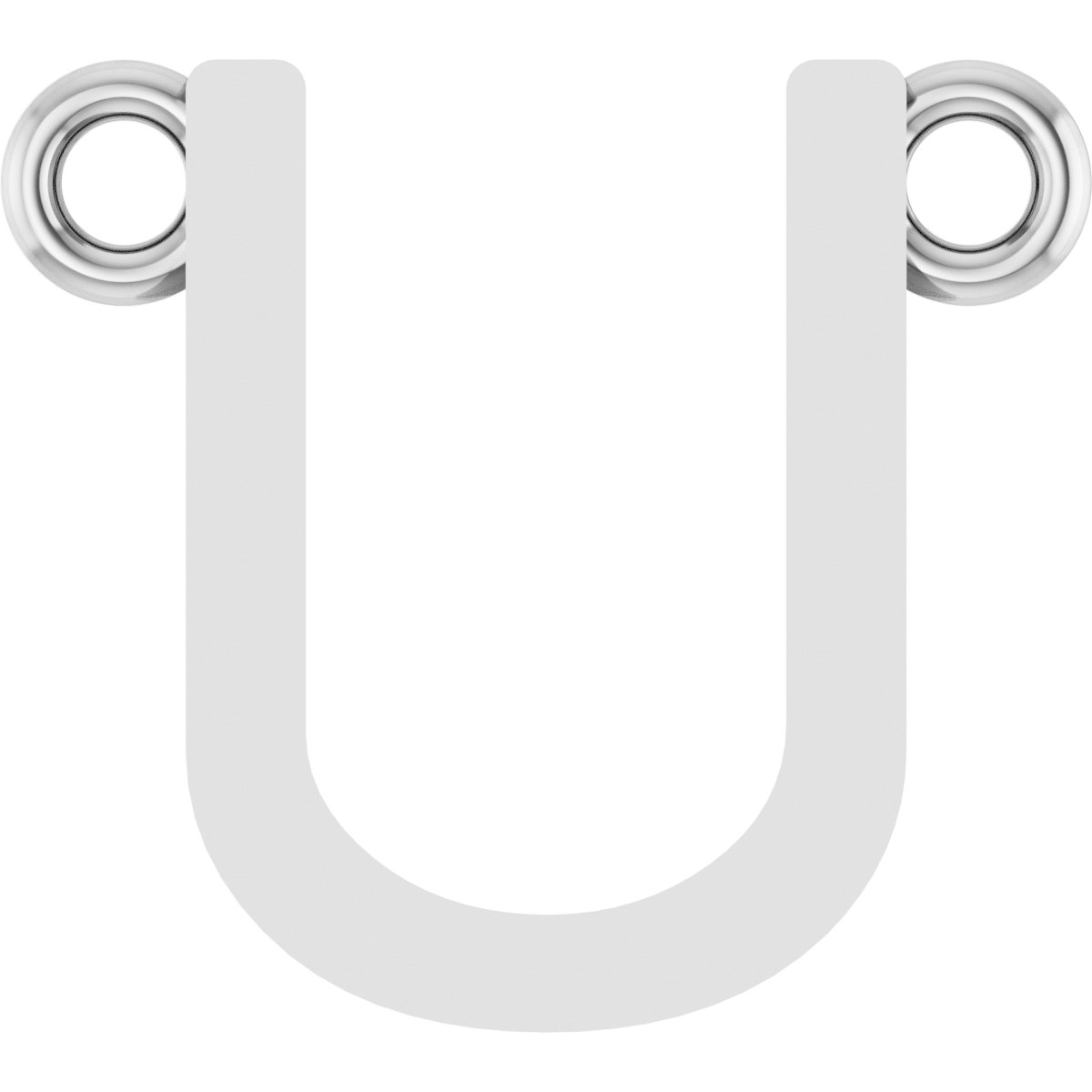 Initial Necklace Center
