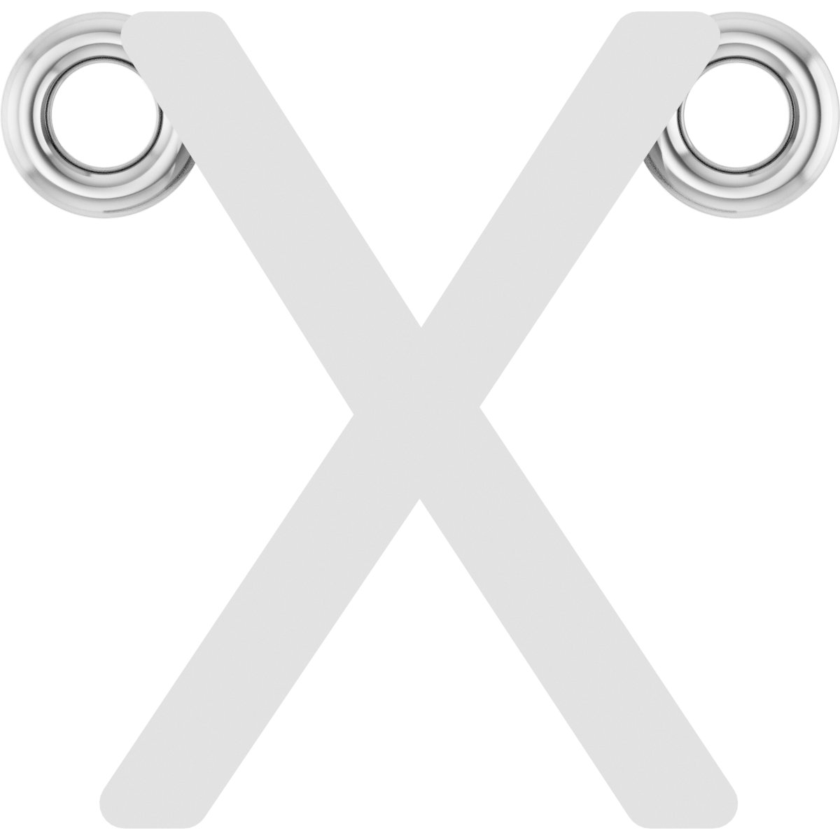 Initial Necklace Center