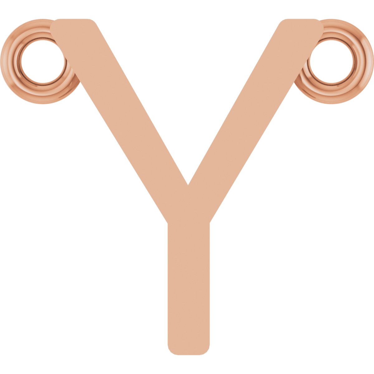 Initial Necklace Center
