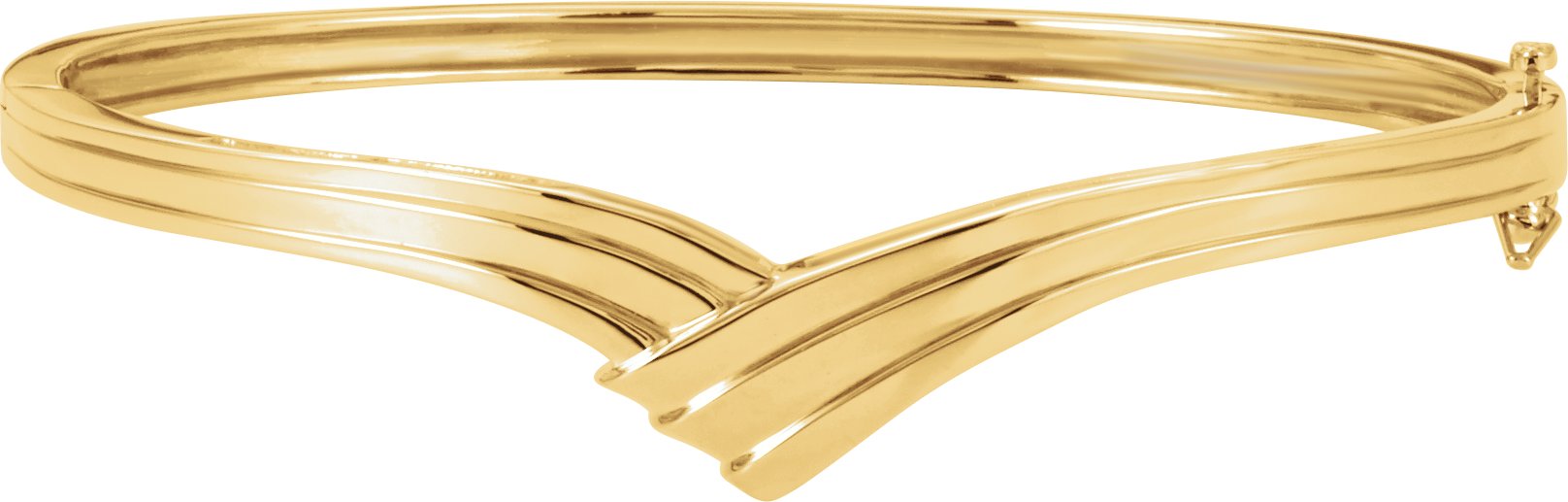 14KY Hinged Bangle Bracelet Ref 265871