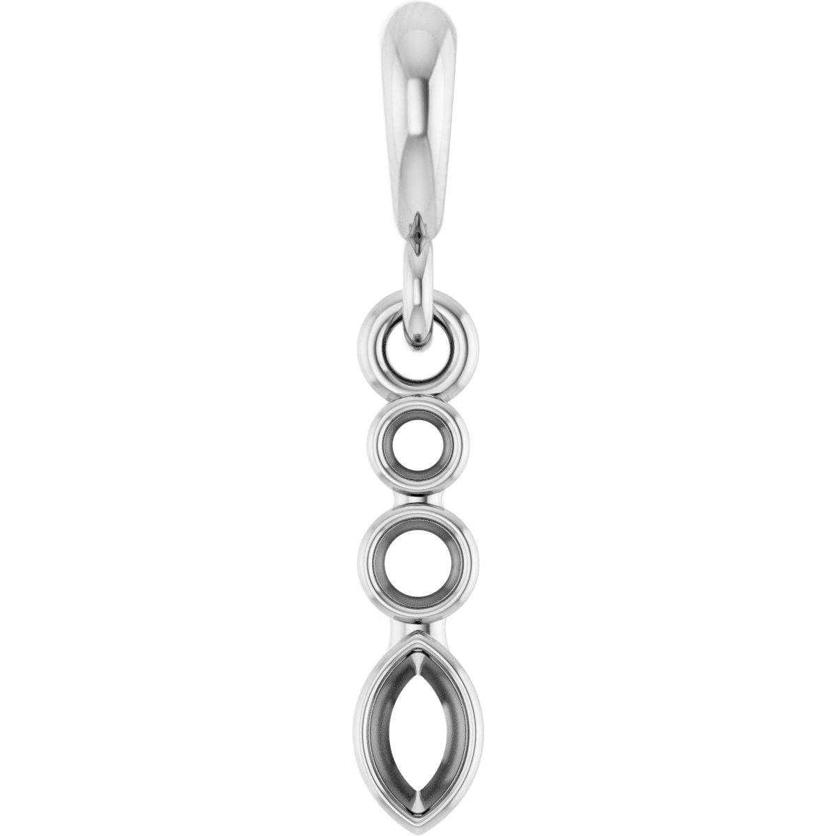 14k White Gold