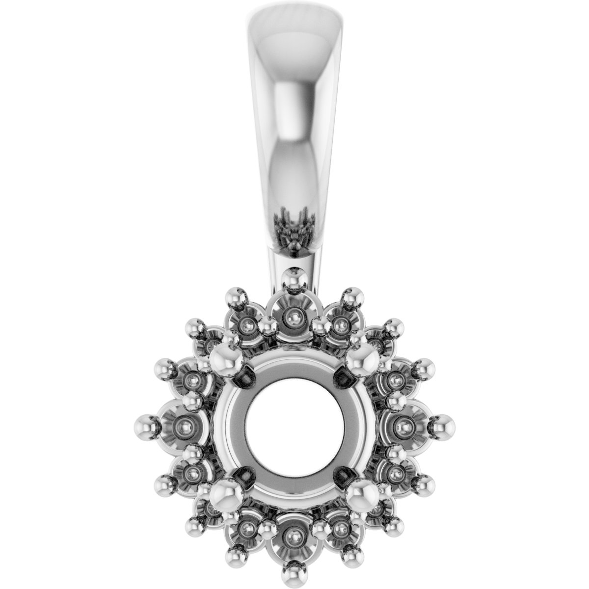 Halo-Style Pendant