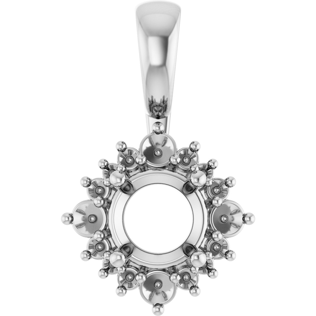 Halo-Style Pendant