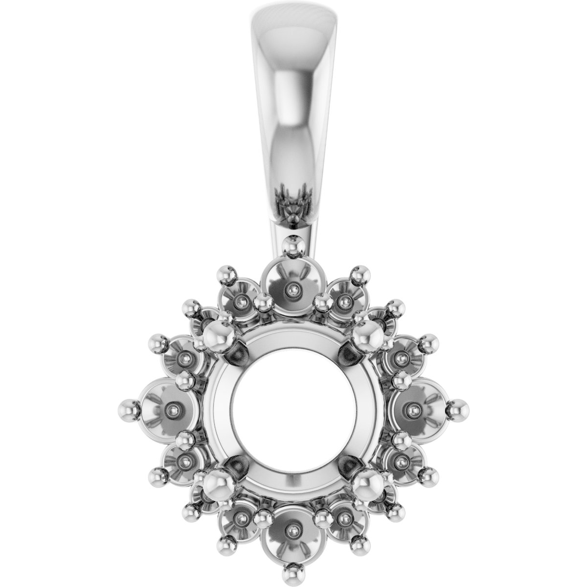 Halo-Style Pendant