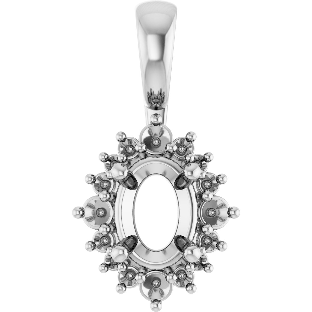 Halo-Style Pendant