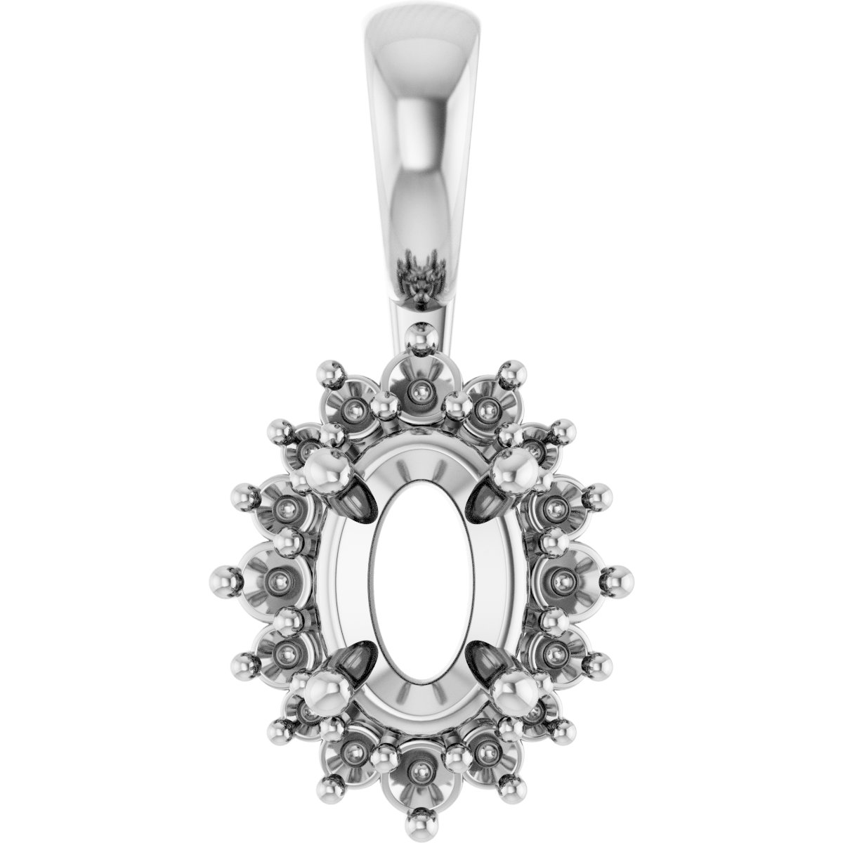 Halo-Style Pendant