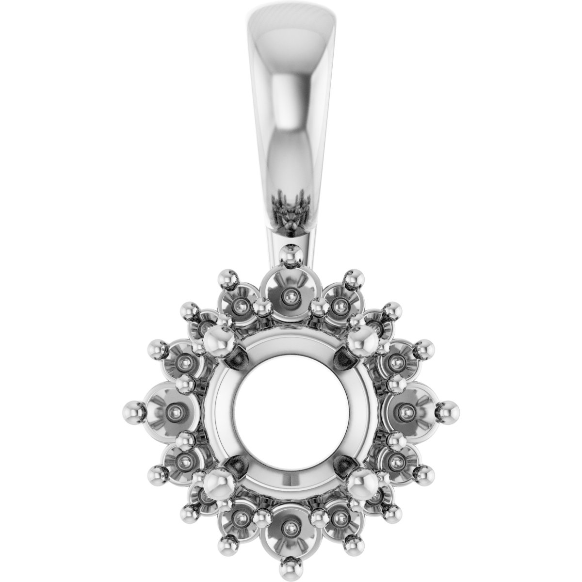 Halo-Style Pendant