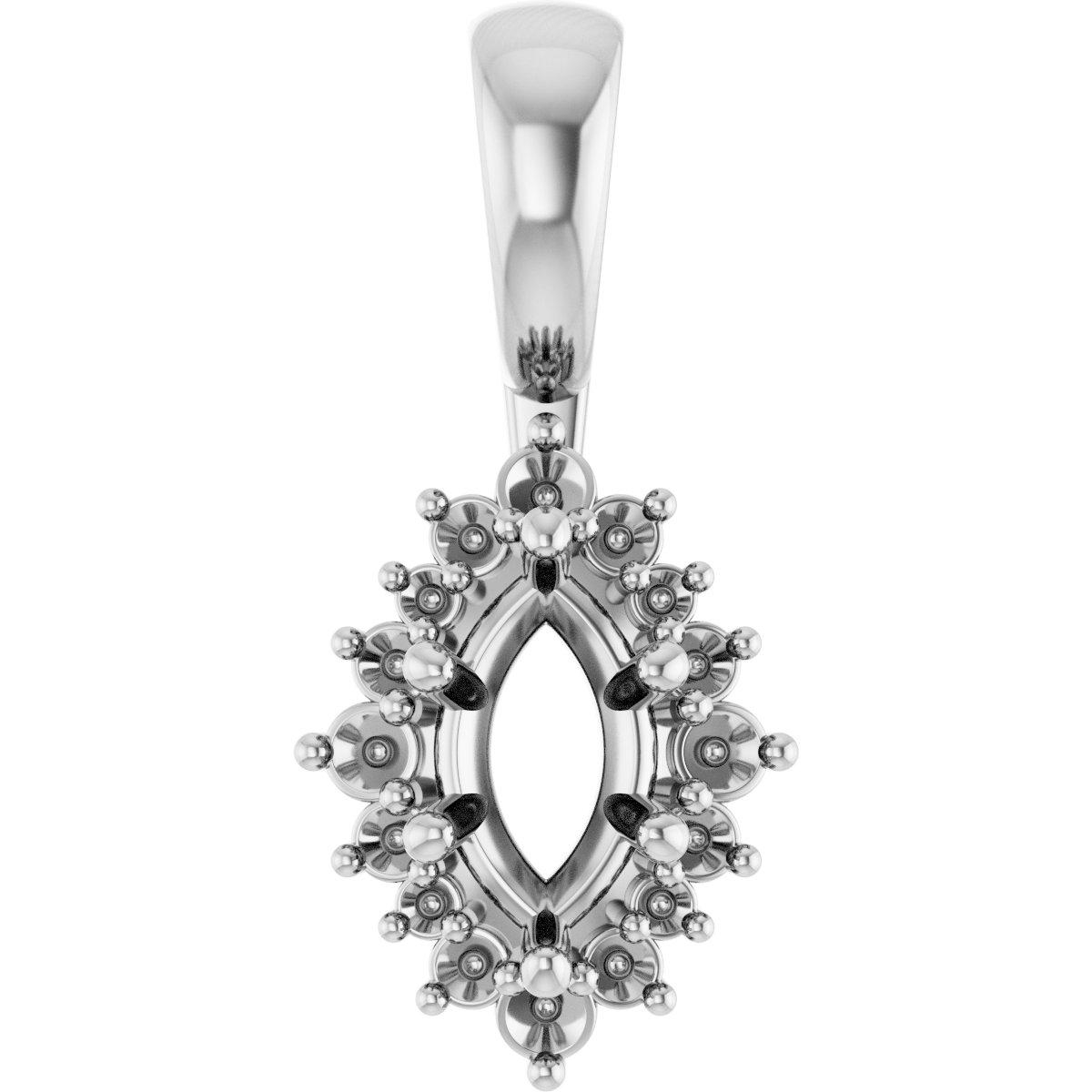 Halo-Style Pendant