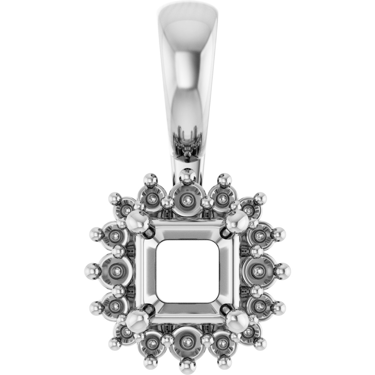 Halo-Style Pendant