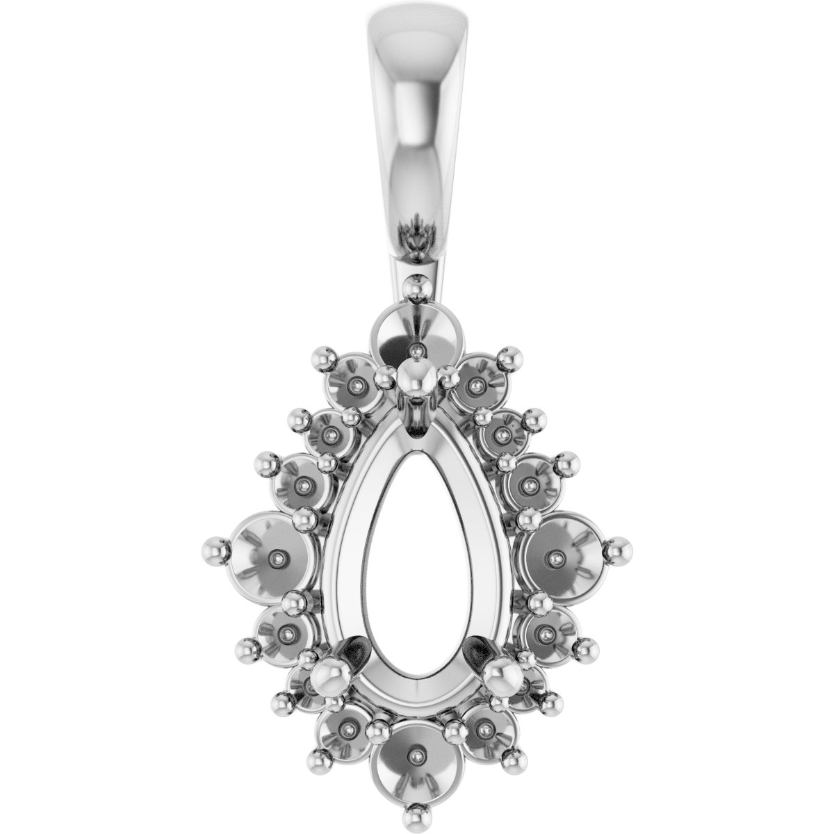 Halo-Style Pendant