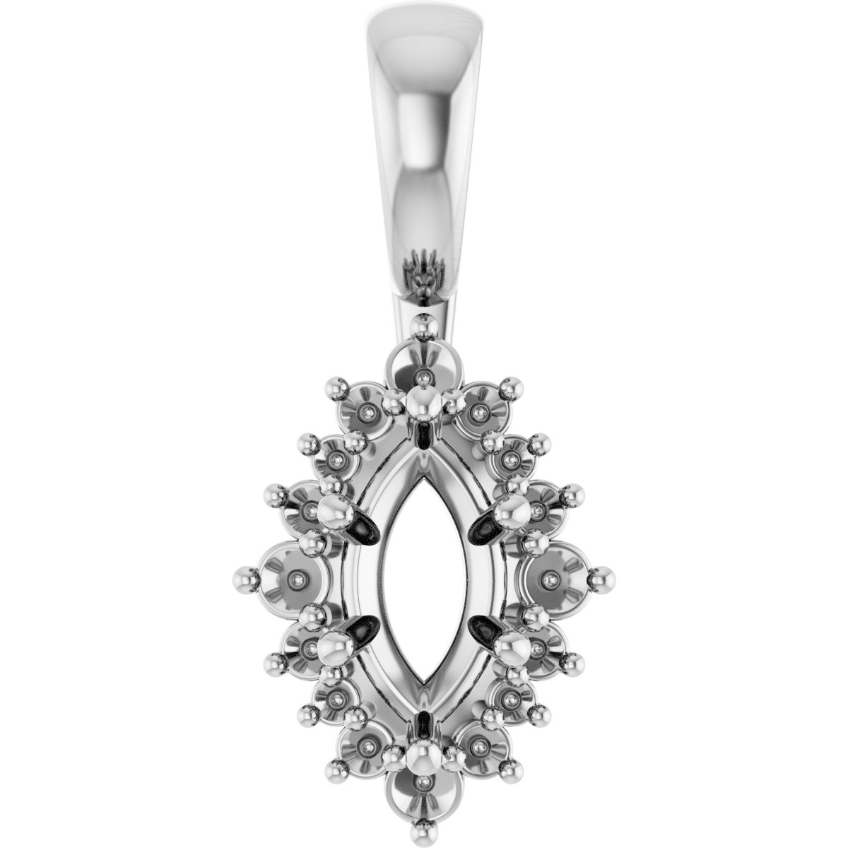 Halo-Style Pendant