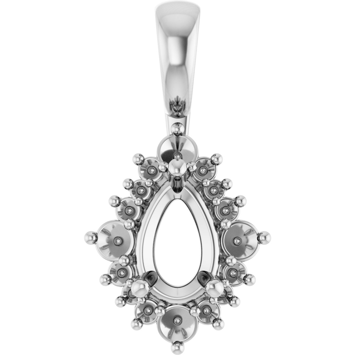 Halo-Style Pendant