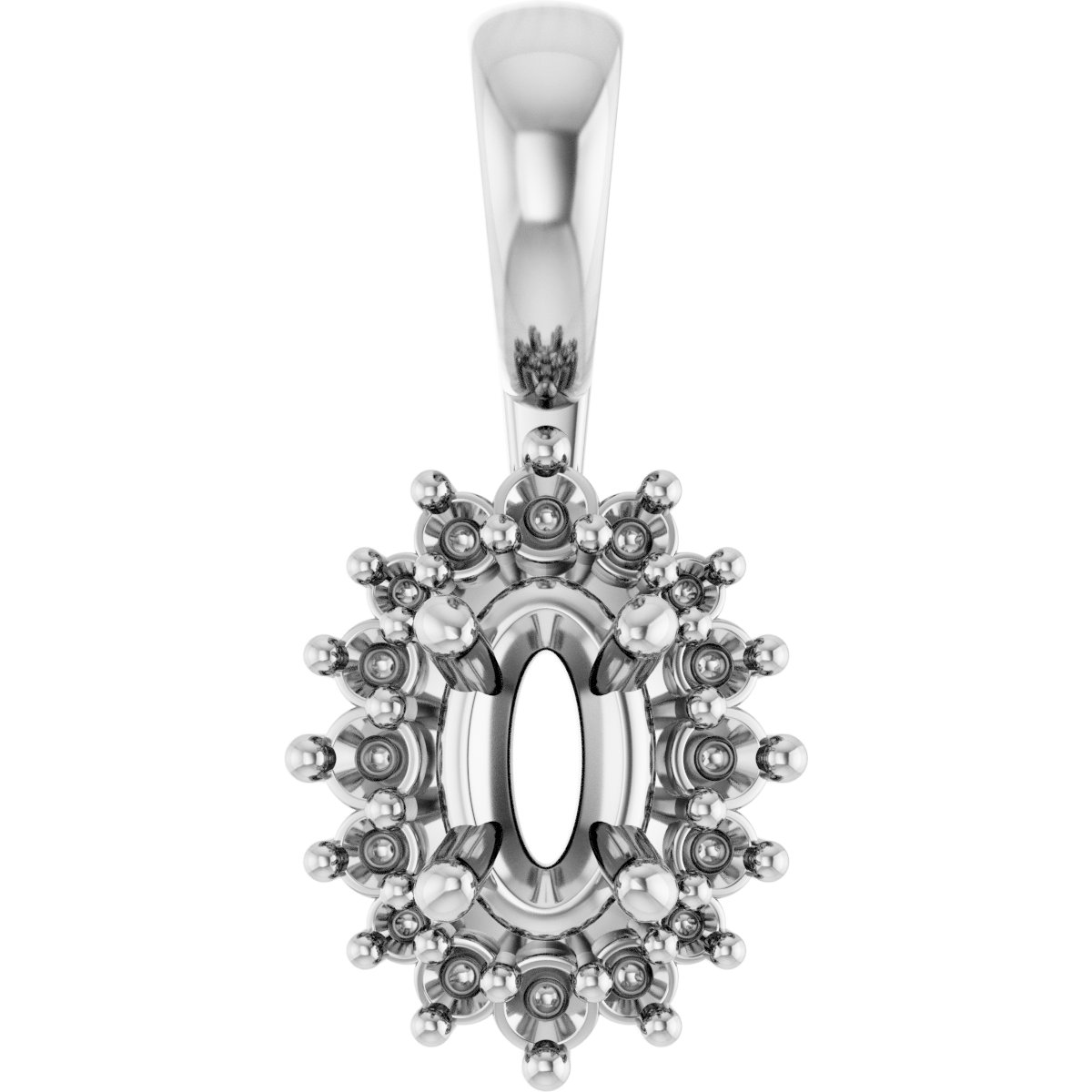 Halo-Style Pendant