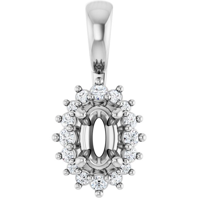 14k White Gold