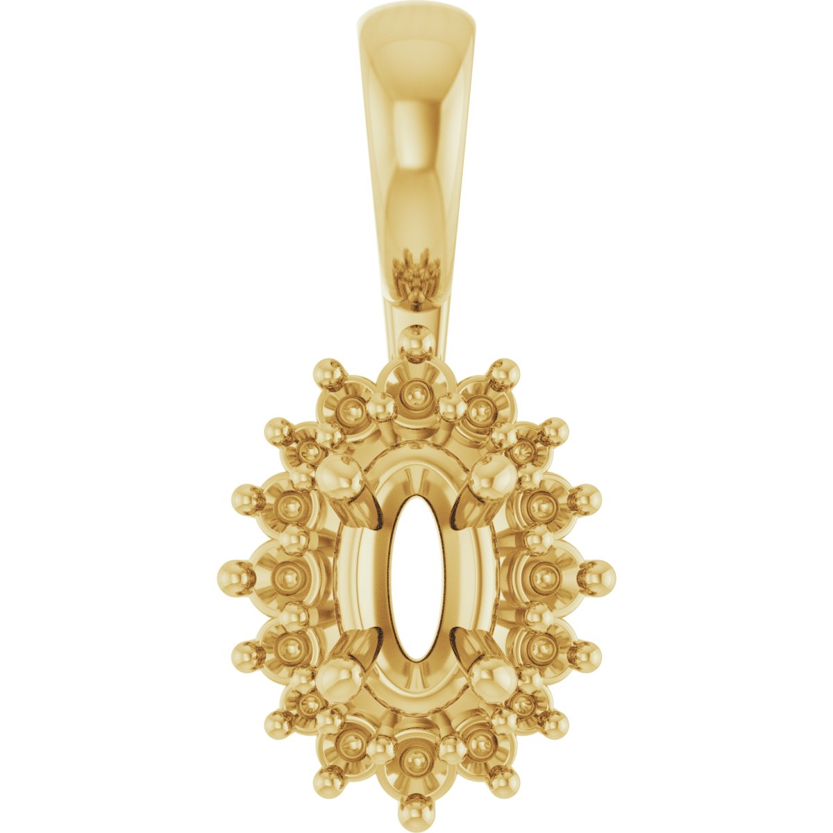 Halo-Style Pendant