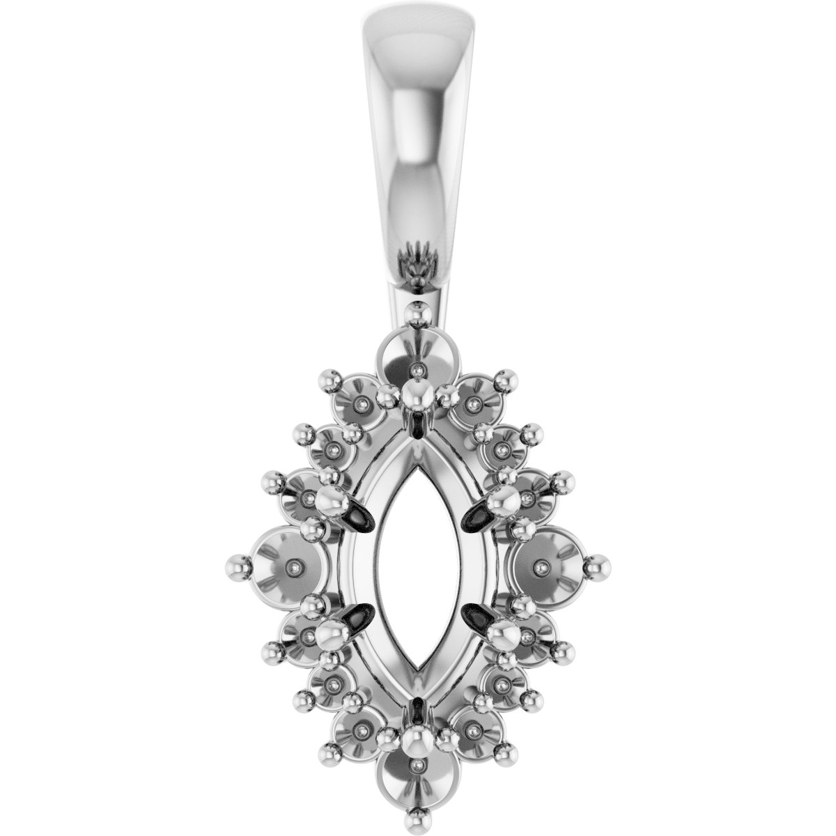 Halo-Style Pendant