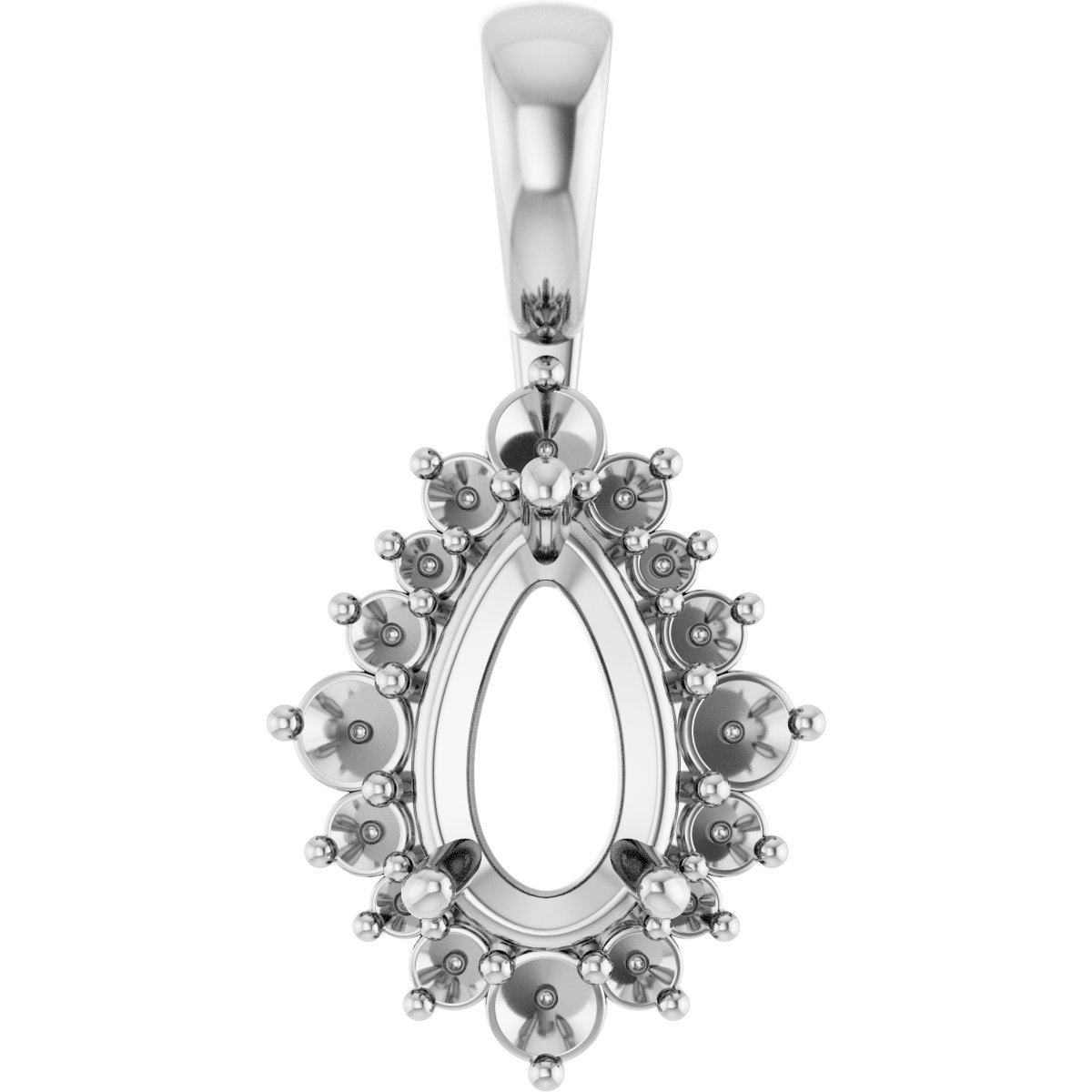 Halo-Style Pendant
