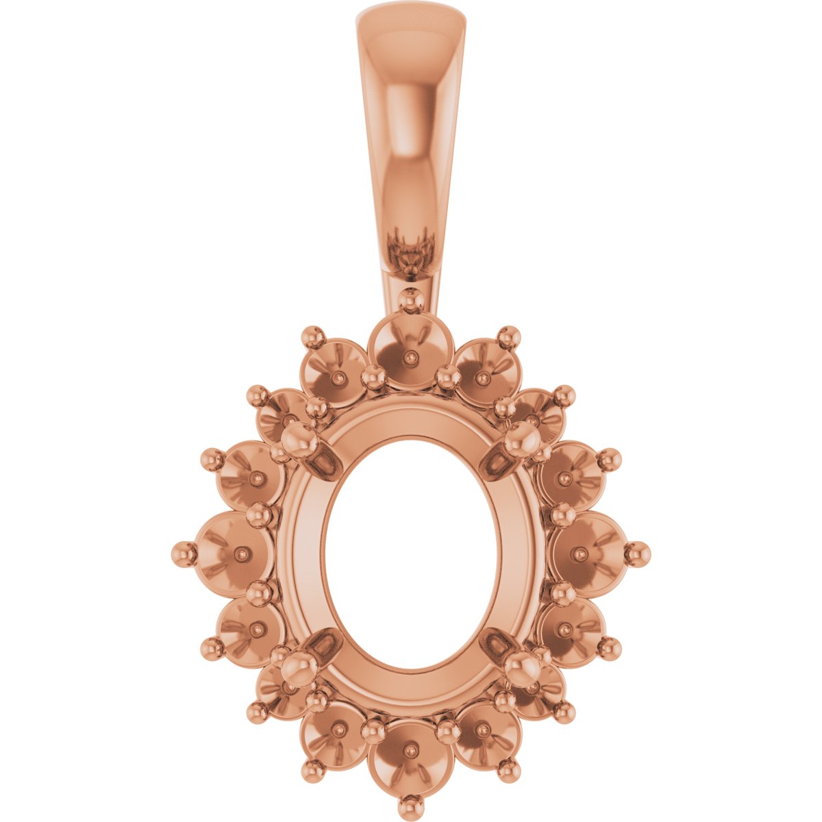 Halo-Style Pendant