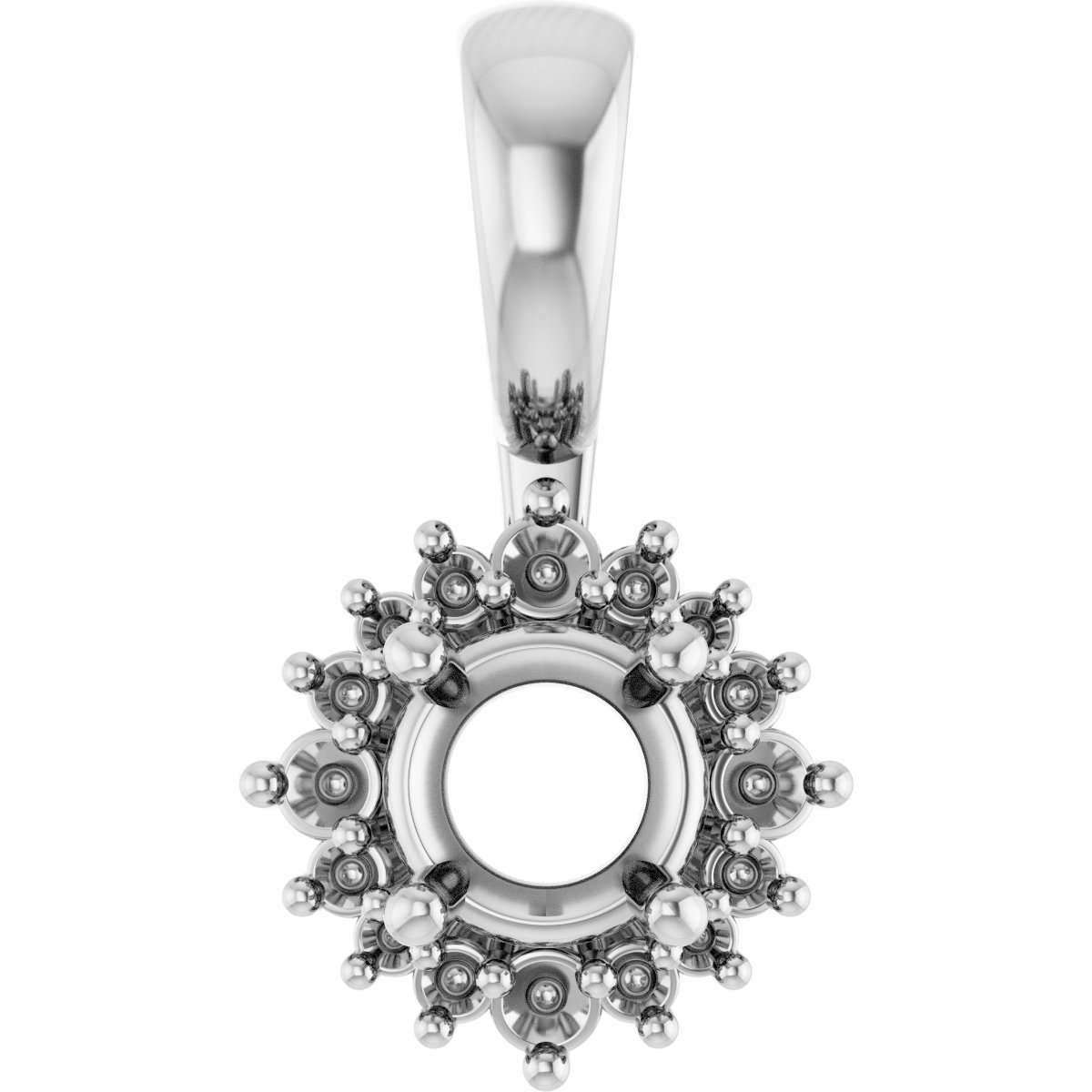 Halo-Style Pendant
