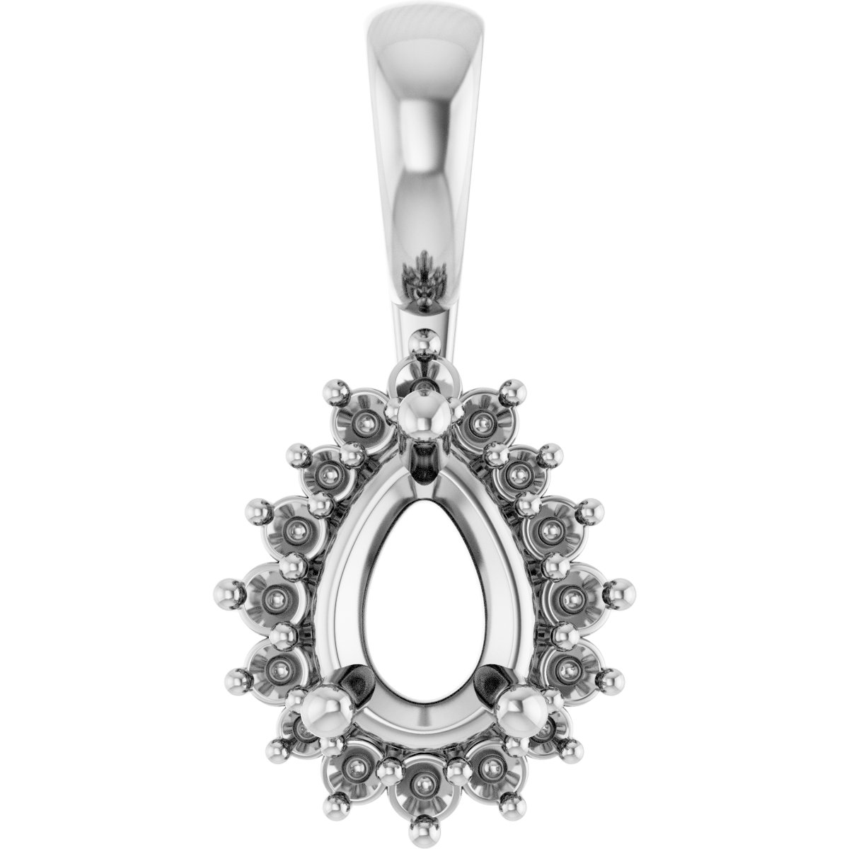 Halo-Style Pendant