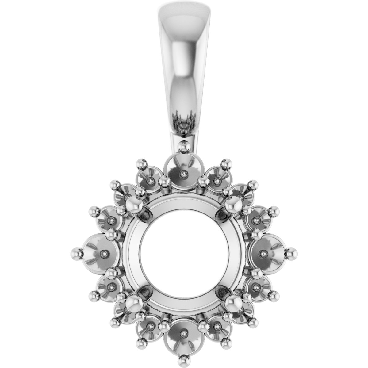 Halo-Style Pendant