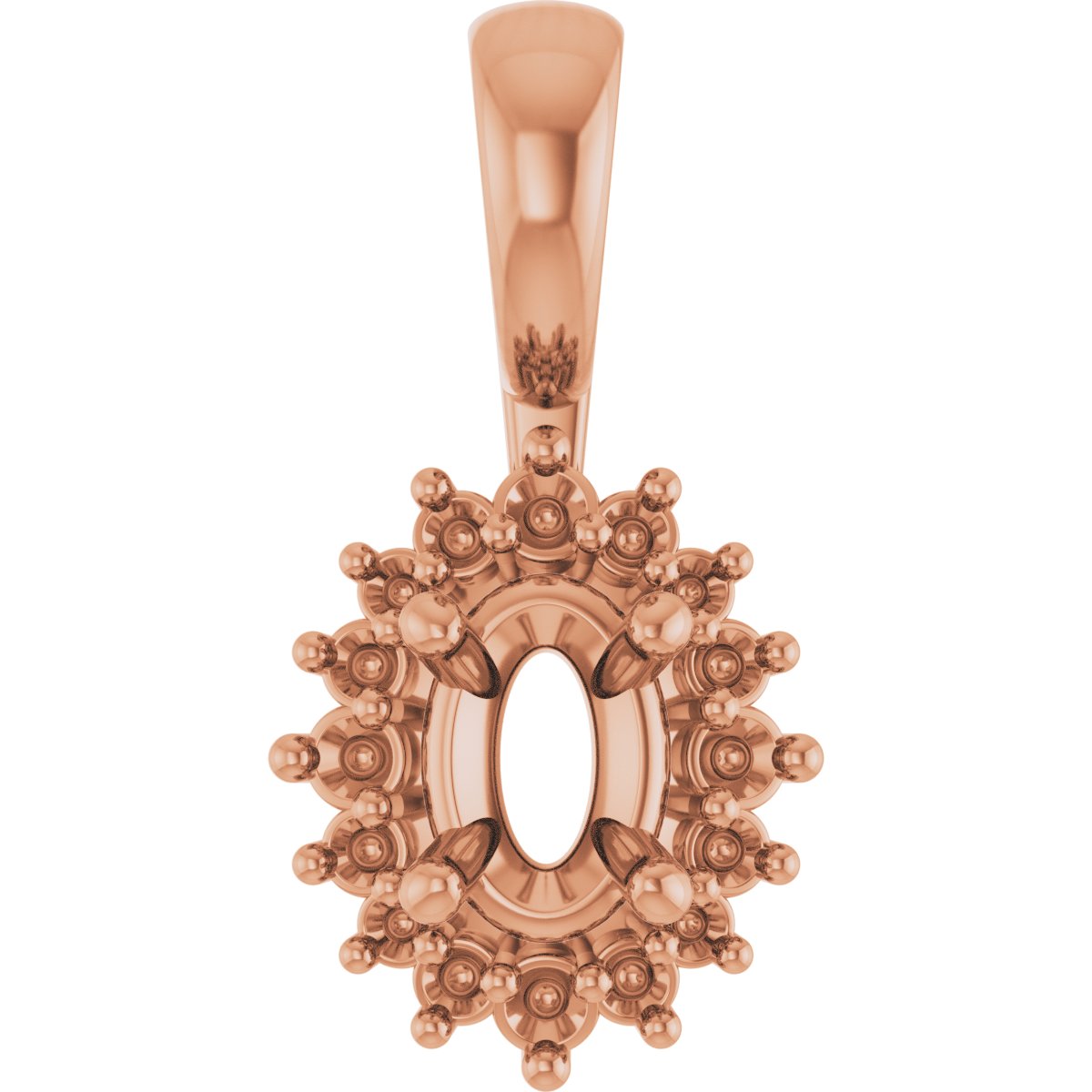 Halo-Style Pendant