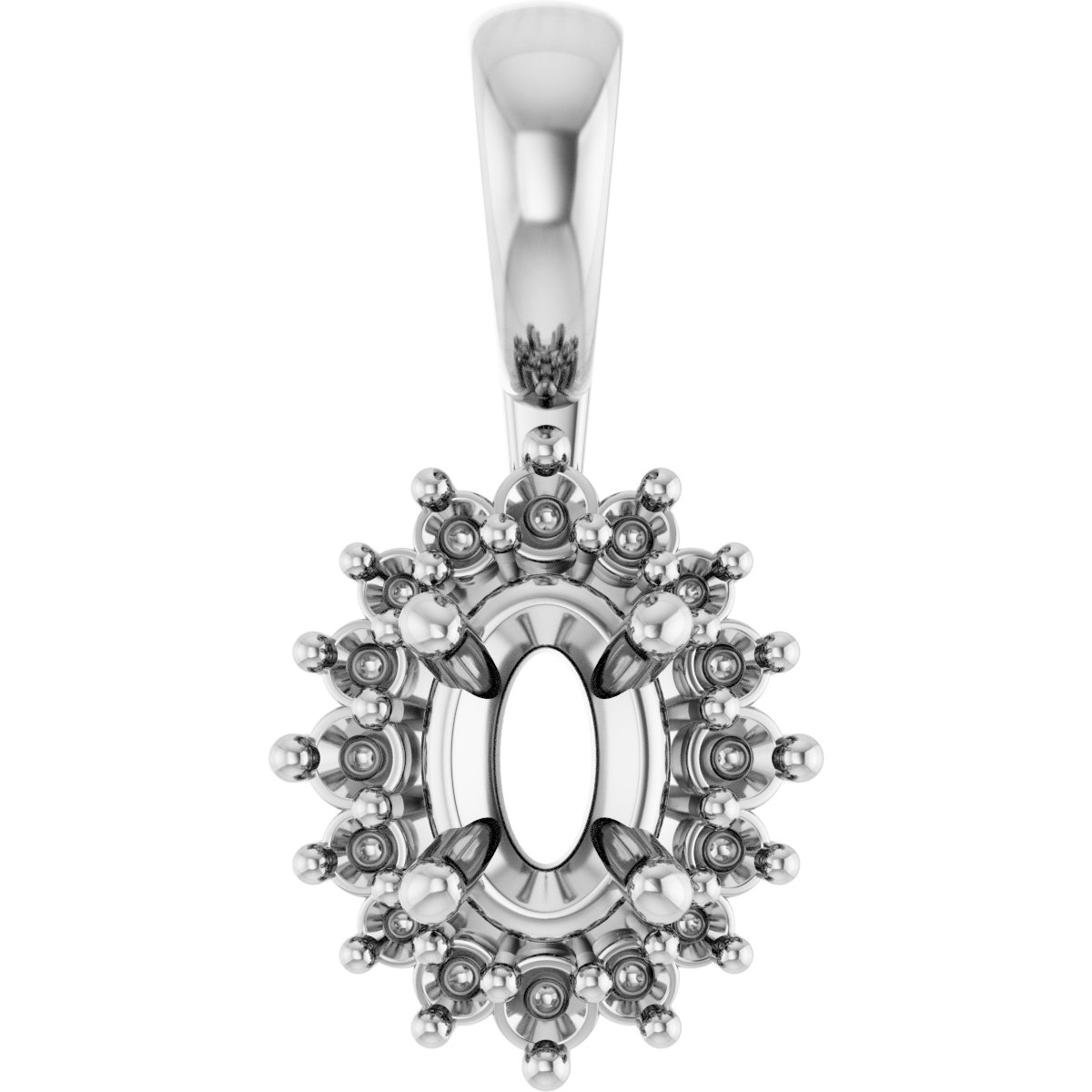 Halo-Style Pendant