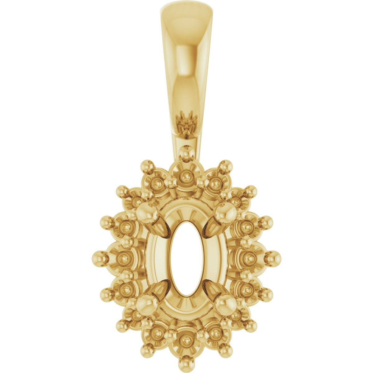 Halo-Style Pendant