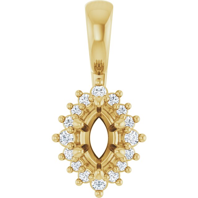14k Yellow Gold