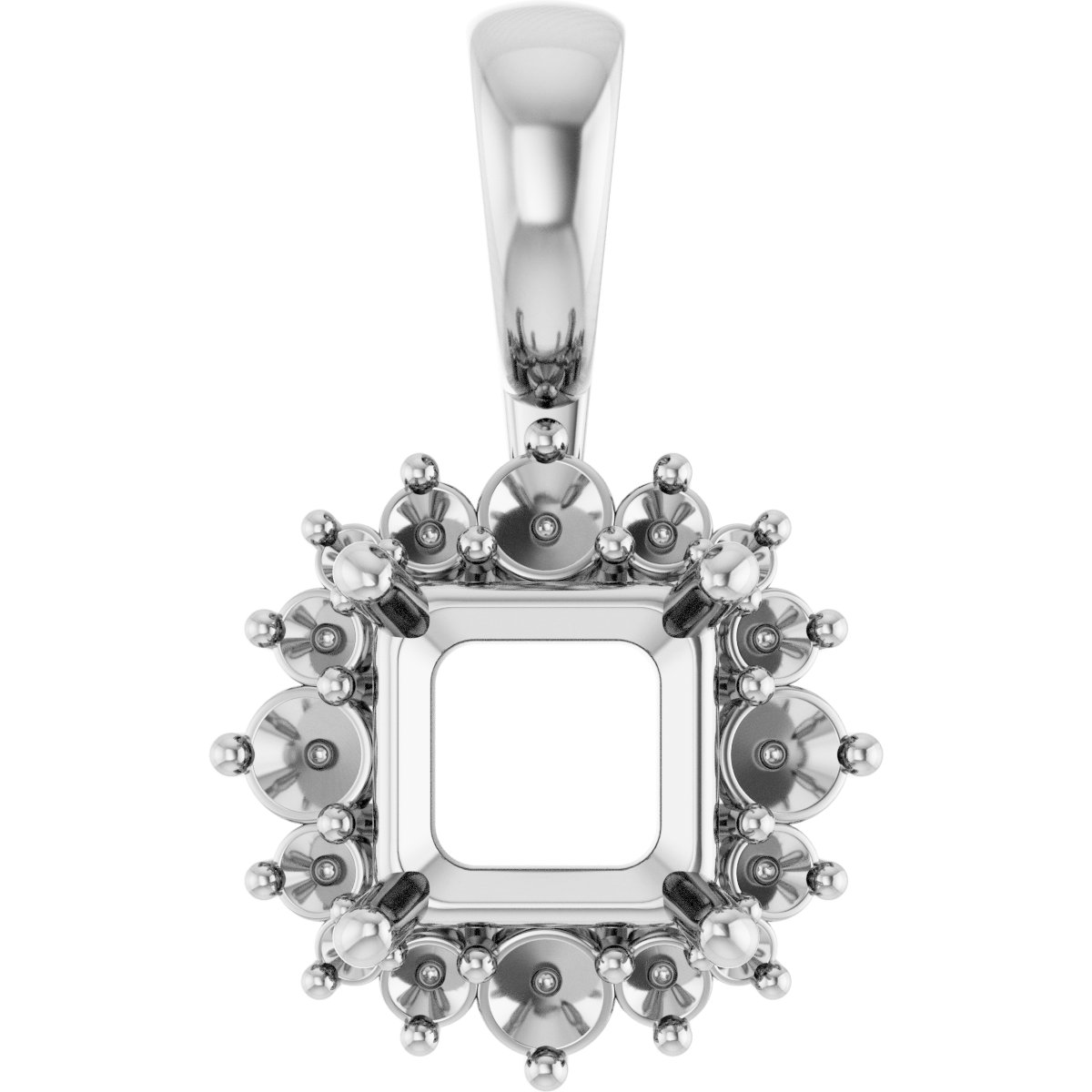 Halo-Style Pendant