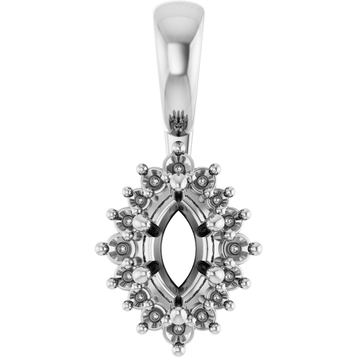 Halo-Style Pendant