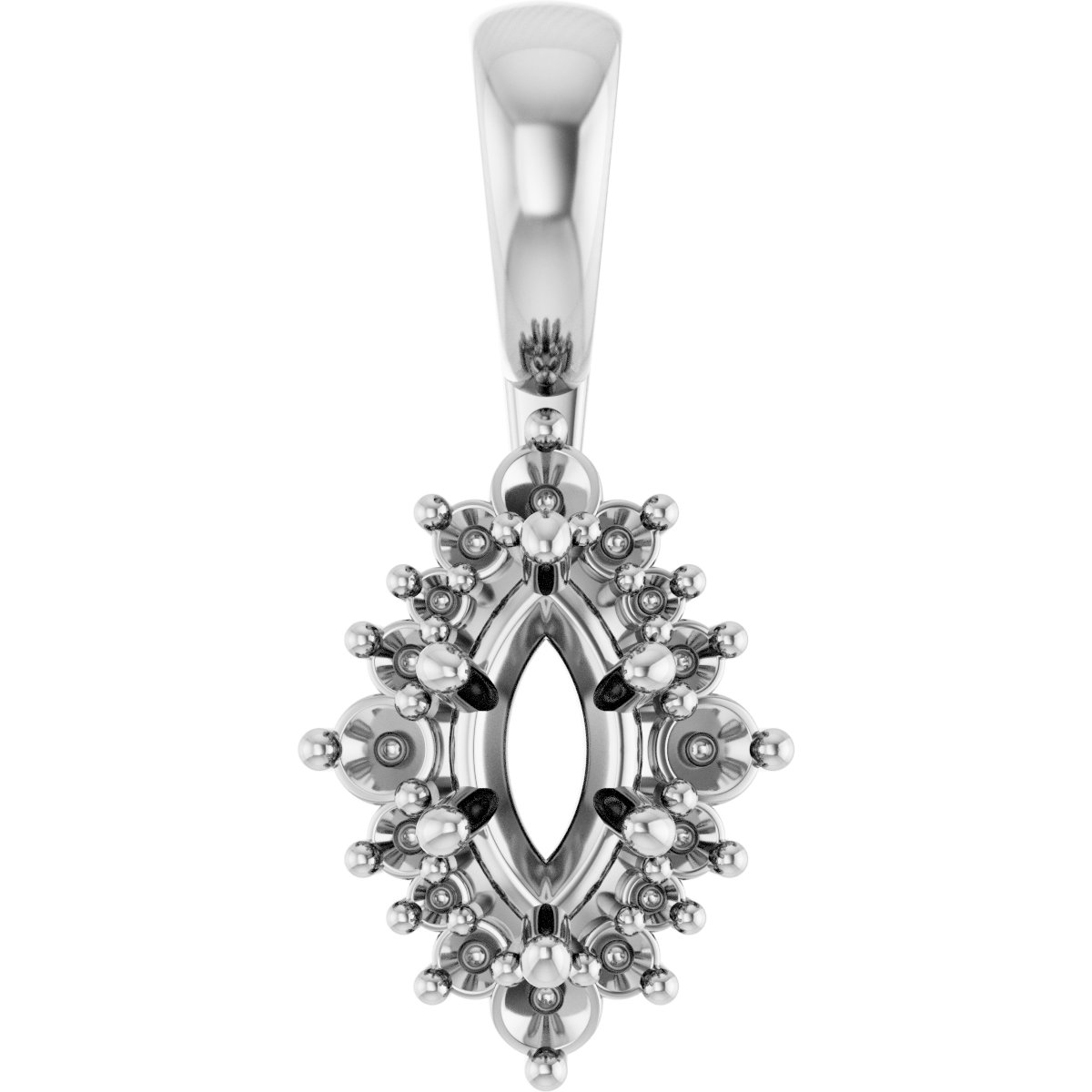 Halo-Style Pendant