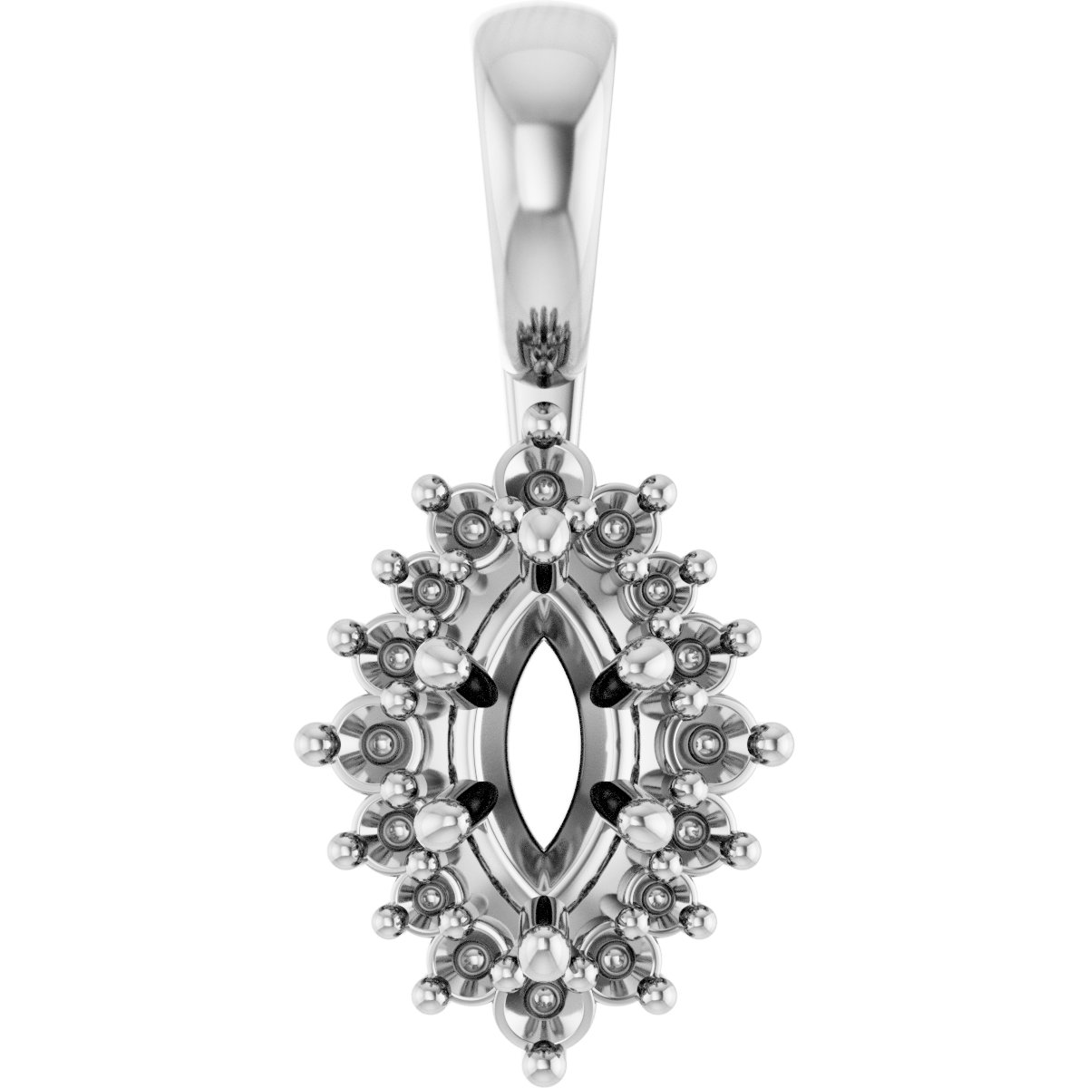 Halo-Style Pendant