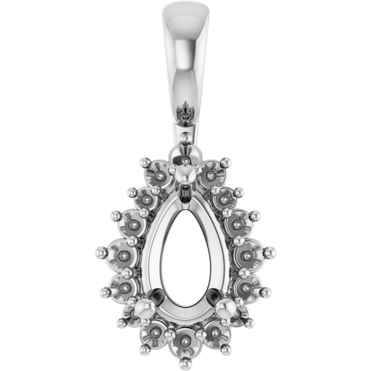 Halo-Style Pendant