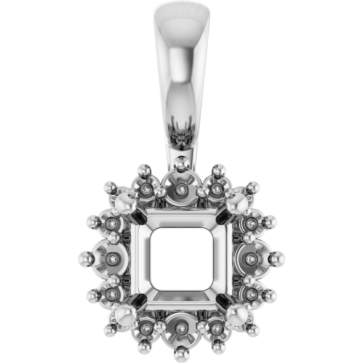 Halo-Style Pendant