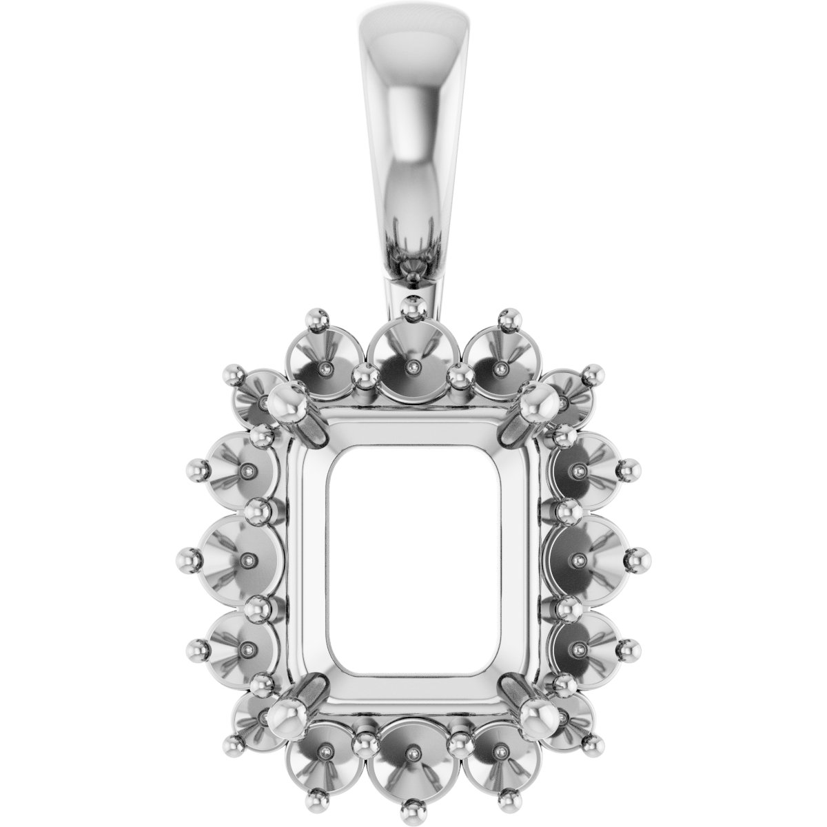 Halo-Style Pendant