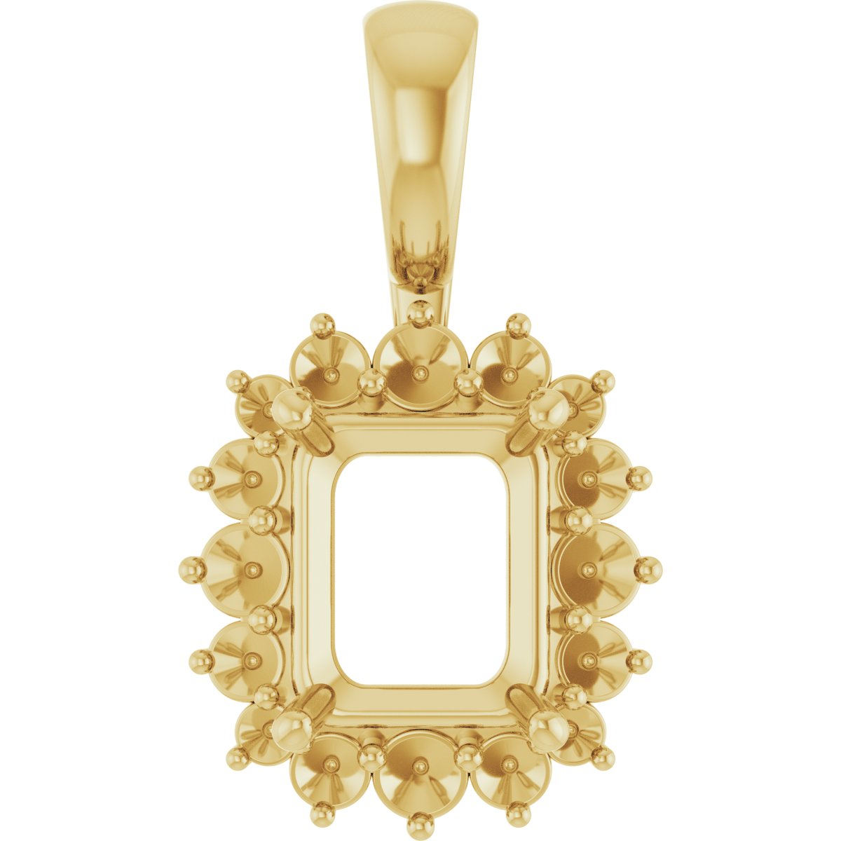Halo-Style Pendant