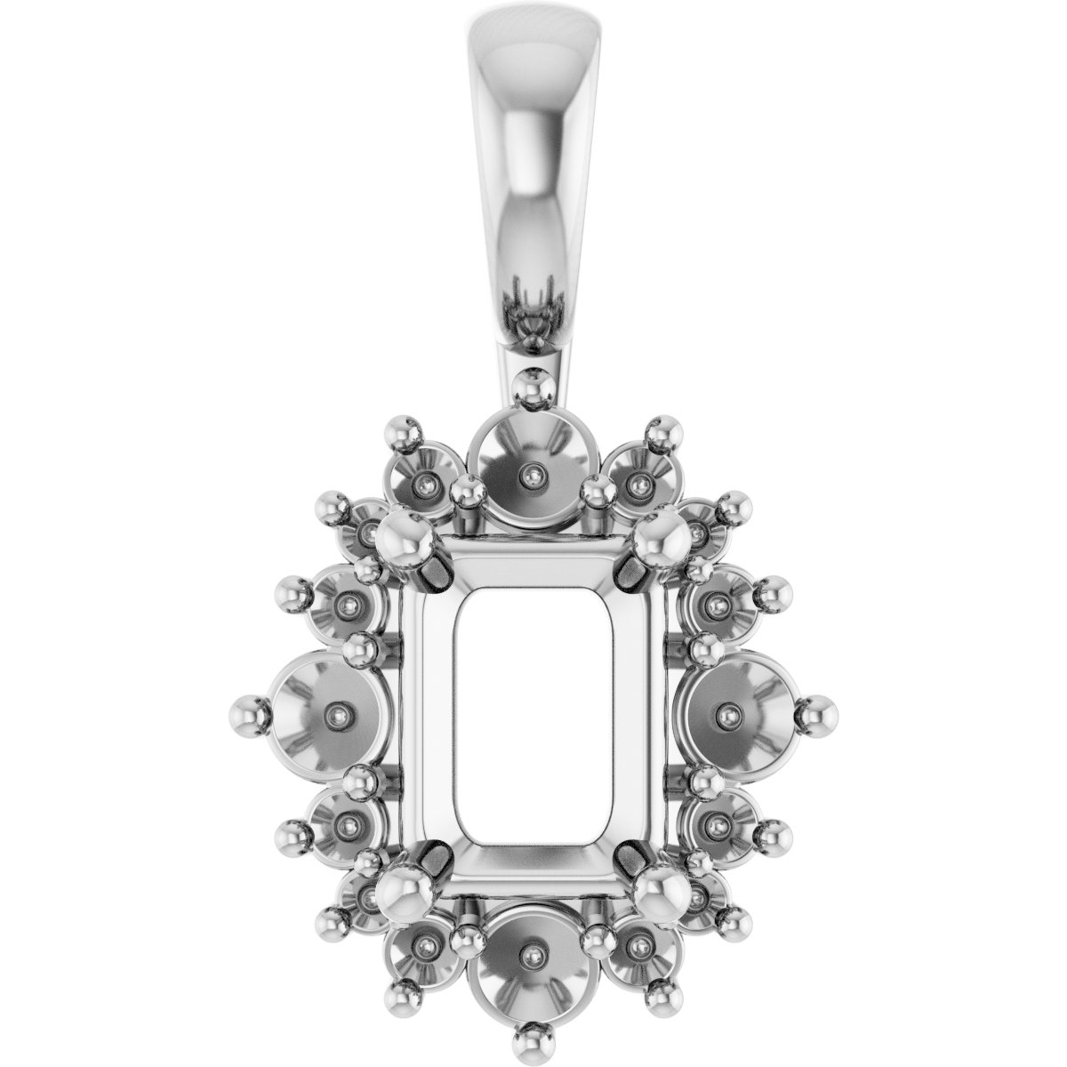 Halo-Style Pendant