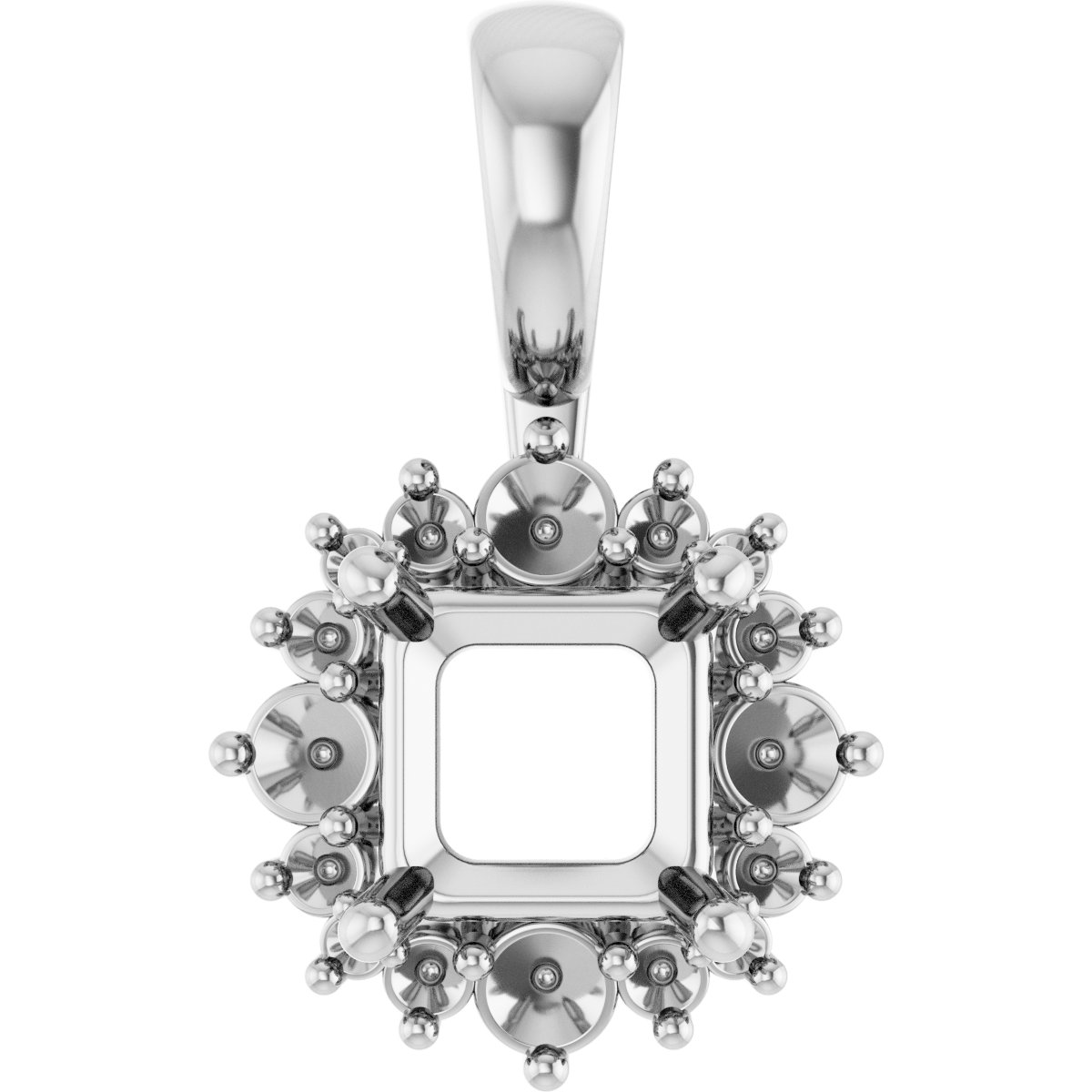 Halo-Style Pendant