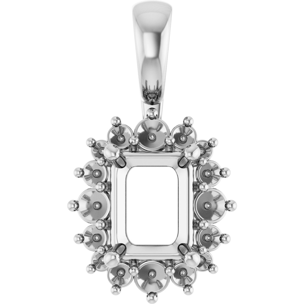 Halo-Style Pendant