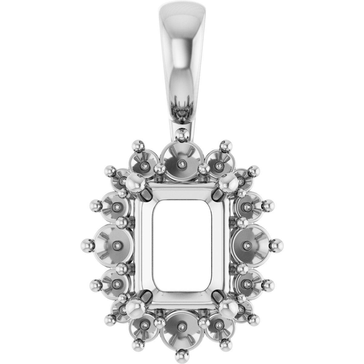 Halo-Style Pendant