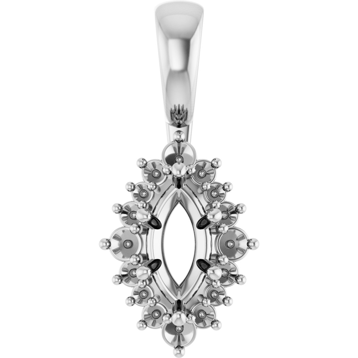 Halo-Style Pendant